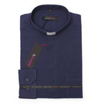 Koszula Kapłańska Fil a Fil - granatowa