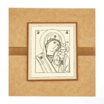 Kartka Ikona Matka Boża Kazańska - craft