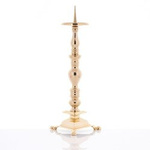 Lichtarz - mosiądz - 28 cm