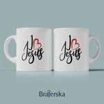 Kubek ceramiczny - I love Jesus
