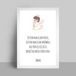 Obraz dla dzieci z modlitwą