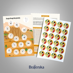 Droga krzyżowa z naklejkami 