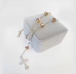 Naszyjnik różaniec w etui