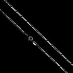 Srebrny łańcuszek - figaro (2 mm)