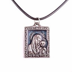 Medalik prostokąt MB Kazańska