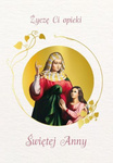 Karnet ze Świętymi 7 - św. Anna