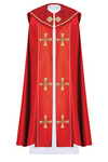 Kapa liturgiczna haftowana IHS