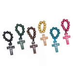 Drewniana dziesiątka różańca