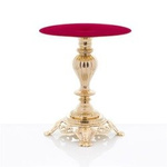 Tron pod monstrancję - mosiądz