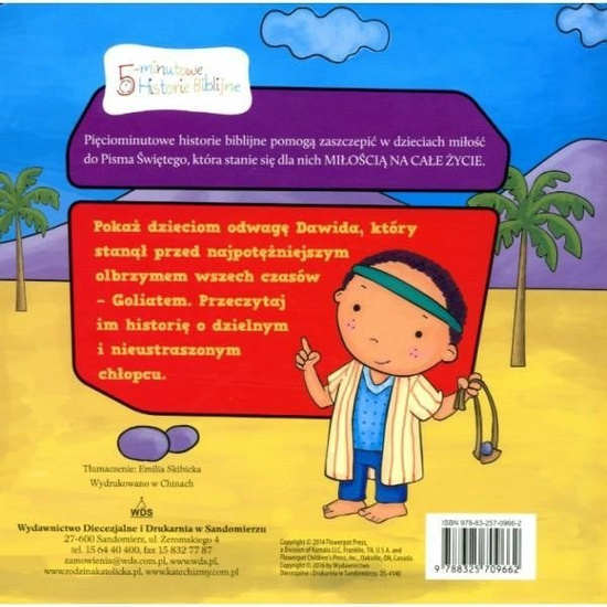 5-minutowe Historie Biblijne. Dawid i Goliat