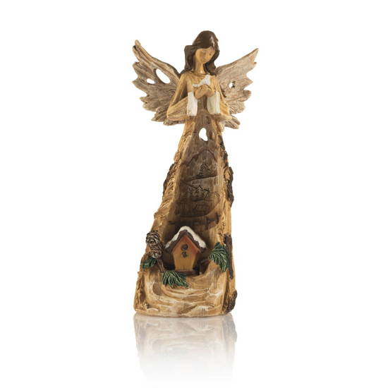 Anioł - gołąb - modlitwa - Decorato - 25 cm