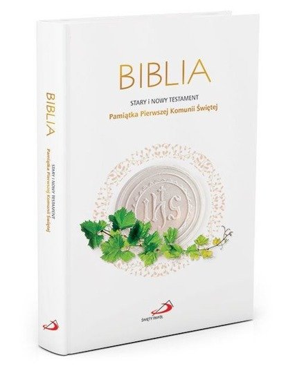 Biblia - Pamiątka Pierwszej Komunii Świętej