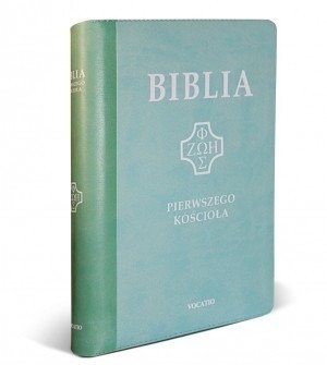 Biblia pierwszego Kościoła z paginatorami i suwakiem - miętowa