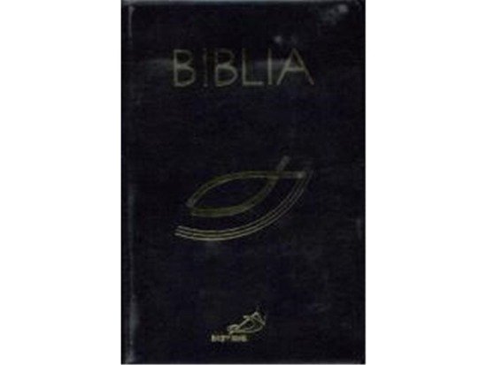 Biblia w oprawie z suwakiem - czarna