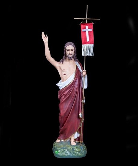 Figura - Jezus Zmartwychwstały - 65 cm