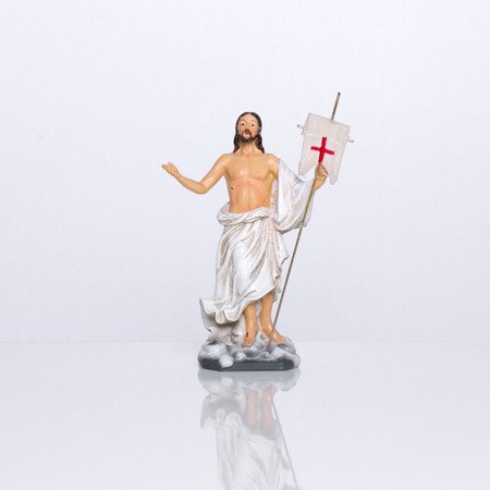 Figurka - Jezus Zmartwychwstały - 13 cm 