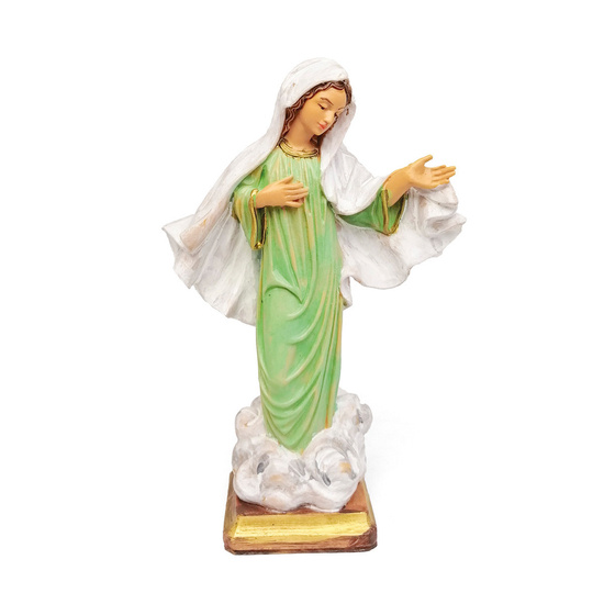 Figurka Matki Bożej z Medjugorie - 15 cm nietłukąca