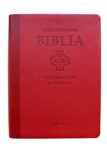 Ilustrowana Biblia pierwszego Kościoła - czerwona 