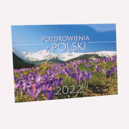 Kalendarz 2022 - Pozdrowienia z Polski