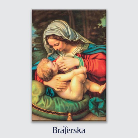 Obraz drukowany - Matka Boska Karmiąca