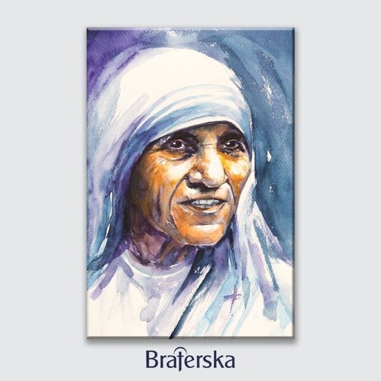 Obraz drukowany - Święta Matka Teresa z Kalkuty