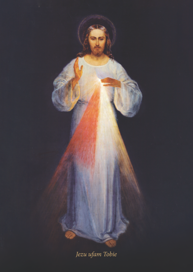 Plakat A4 Jezus Miłosierny - Wileński