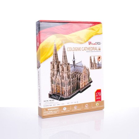 Puzzle 3D - Katedra św. Piotra i Najświętszej Marii Panny w Kolonii